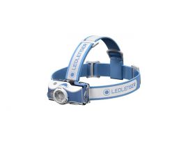 Налобный фонарь LED Lenser MH7 Blue&White rechargeable (коробка)